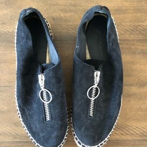 Black Alexander Wang espadrilles